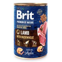 Brit Premium Dog by Nature konz Lamb & Buckwheat 400g