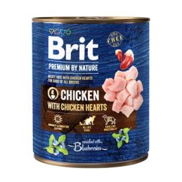Brit Premium Dog by Nature konz Chicken & Hearts 800g