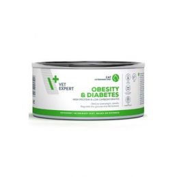 VetExpert VD 4T Obesity and Diabetes Cat konzerva 100g