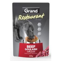 GRAND kaps. deluxe pes Restaur. hovězí guláš 300g
