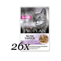 ProPlan Cat kaps. Delicate krůta 26x85g