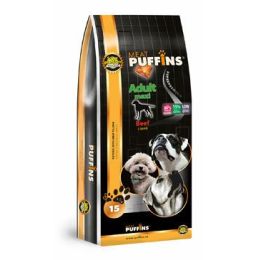 Puffins Dog Adult Maxi Beef 15kg