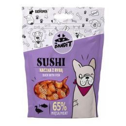 VetExpert Mr.Bandit pochoutka SUSHI kachna a ryba 80g