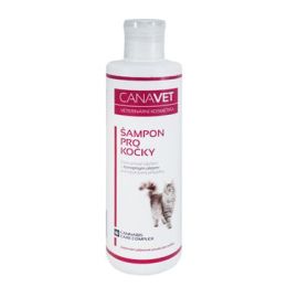 Šampon pro kočky CANAVET s antipar. přísadou 250ml