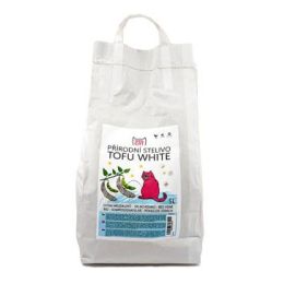 Podestýlka Rebel Cat přírodní,hrudkující Tofu White 5l