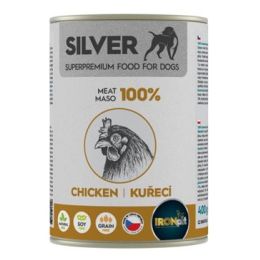 IRONpet Silver Dog Chicken konzerva 400g