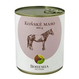 BOHEMIA MASO Koňské ve vlastní šťávě 800g