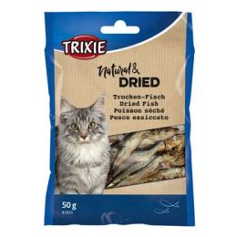 Rybičky sušené pro kočky 5-6cm 50g TR 1ks
