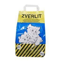 ZVERLIT modrý jemná Podestýlka kočka 6kg