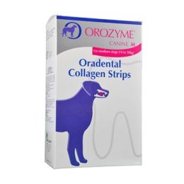 Orozyme plátky žvýkací pro psy M 10-30kg 141g