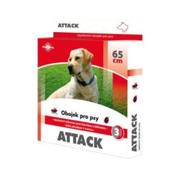 Attack obojek antiparazitární 65cm pes