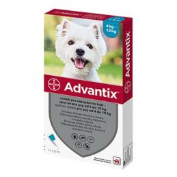 Advantix Spot On 1x1ml pro psy 4-10kg (1 pipeta)