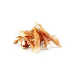 Want Dog poch. Rybí proužky omot. kuř.masem 400g