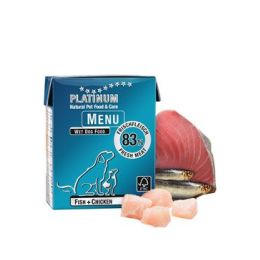 Platinum Menu Fish+Chicken 375g