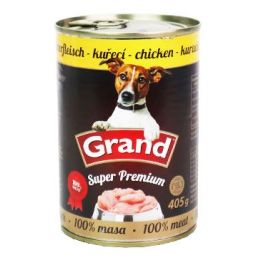 GRAND konz. Superpremium pes drůbeží 405g