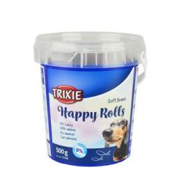 Trixie Soft Snack Happy Rolls tyčinky s losos 500g TR