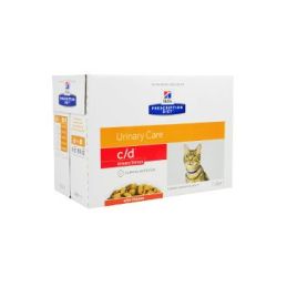 Hill's Fel. PD C/D kapsa Urinary Stress Chicken 12x85g