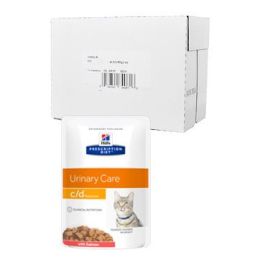 Hill's Fel. PD C/D kapsa MultiCare Salmon 12x85g