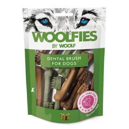 Pochoutka dentální Woolfies Dental Brush S 200g
