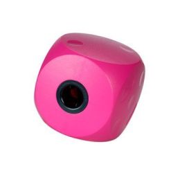 Hračka pes BUSTER Mini cube cherry 9cm, S