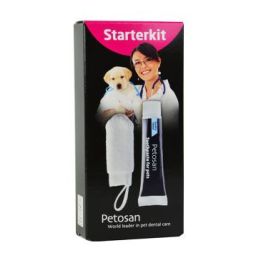Petosan startovací sada kartáček na prst+pasta 20g 1ks