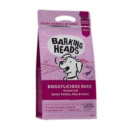 BARKING HEADS Doggylicious Duck 2kg