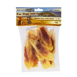 Pochoutka Králičí ucho plněné kachním masem 75g