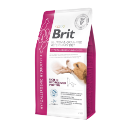 Brit Veterinary Diets Dog GF Hypoallergenic Hydrolyzed 2 kg