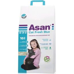 Podestýlka cat Asan - Fresh Blue 10 l