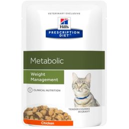 Hill's Prescription Diet Feline Metabolic kapsička 12 x 85 g