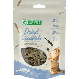 Nature's Protection Cat Snack sušené rybičky 20 g