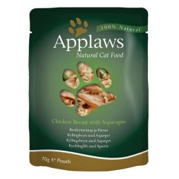 Applaws Cat kaps. kuřecí prsa a chřest 70 g