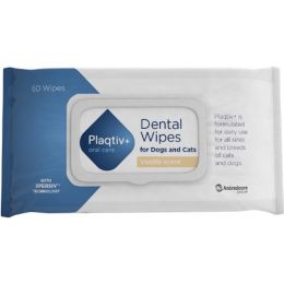 Plaqtiv+ Oral care Dentální ubrousky 60ks
