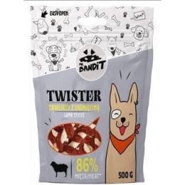 VetExpert Mr.Bandit pochoutka TWISTER jehněčí tyčinky 500 g