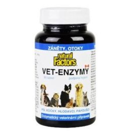 Vet Enzymy 90tablet podpora hojení, záněty, otoky 