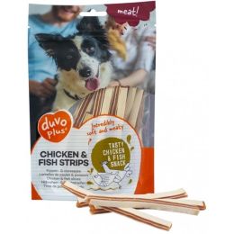 Duvo+ dog Meat! Chicken & fish strips 80 g