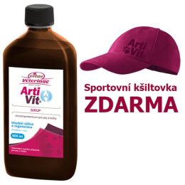 Artivit sir. 500 ml + kšiltovka vínová zdarma