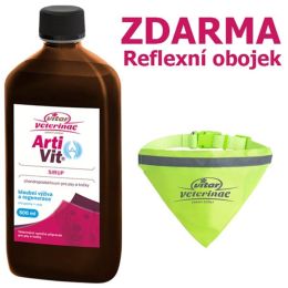 Artivit sir. 500 ml + reflexní obojek zdarma