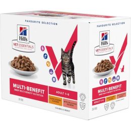 Hill's VetEssentials Feline Adult Chicken/salmon kapsička 12 x 85 g NOVÝ