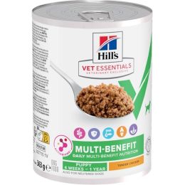 Hill's VetEssentials MULTI-BENEFIT konzerva s kuřetem pro štěňata 363 g