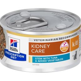 Hill's Prescription Diet Feline Stew k/d tuňák a zelenina konzerva 82 g