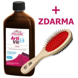 Artivit sir. 500 ml+kartáč pro psy zdarma