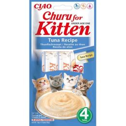 Inaba Churu cat snack Kitten tuňák 4x 14g