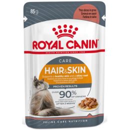 Royal Canin - Feline kaps. Hair&Skin ve šťávě 85 g