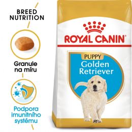 Royal Canin Golden Retriever Puppy granule pro štěně zlatého retrívra 12 Kg