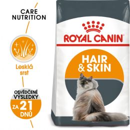 Royal Canin Hair and Skin Care granule pro kočky pro zdravou srst a kůži 2 Kg