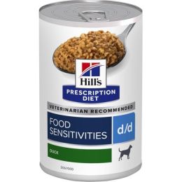 Hill's Prescription Diet Canine d/d Duck & Rice konzerva 370 g