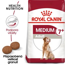 Royal Canin Medium Adult 7+ granule pro dospělé stárnoucí střední psy 4 Kg