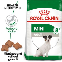 Royal Canin Mini Adult 8+ granule pro stárnoucí malé psy 8 Kg