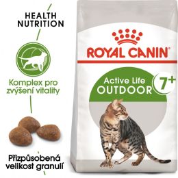 Royal Canin Outdoor 7+ granule pro stárnoucí kočky s častým pohybem venku 2 Kg